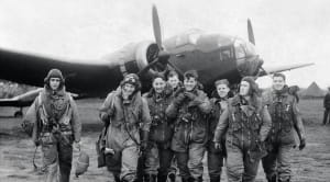 RAF centenary bomber crew